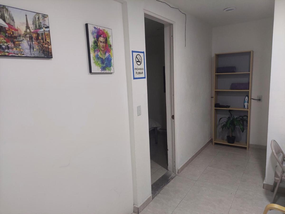 H5 - Habitacion Privada A 200 Mt Del Aepto Int. T1 Cdmx 墨西哥城 外观 照片